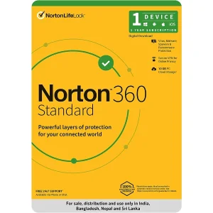 Norton 360 Standard 3 User 1 Year